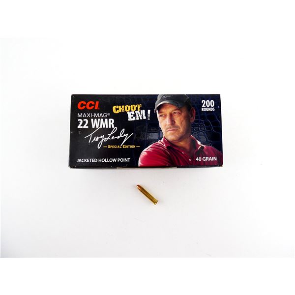 CCI TROY LANDRY SPECIAL EDITION MAXI-MAG .22 WMR AMMO LOT