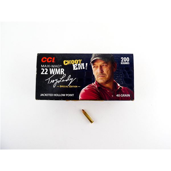 CCI TROY LANDRY SPECIAL EDITION MAXI-MAG .22 WMR AMMO LOT