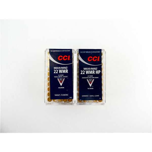 ASSORTED CCI MAXI-MAG AMMO LOT