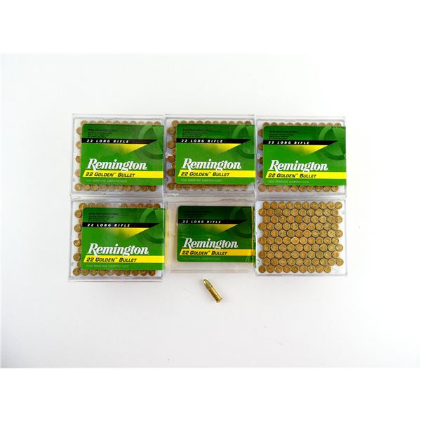 REMINGTON .22 LR GOLDEN BULLET AMMO LOT