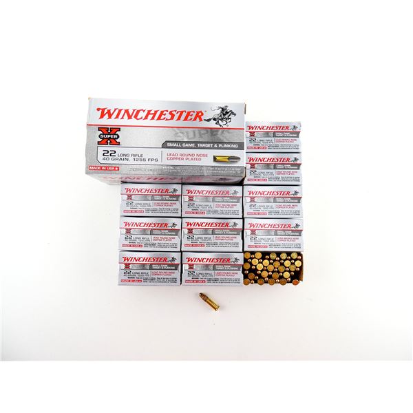 WINCHESTER SUPER X .22 LR AMMO LOT