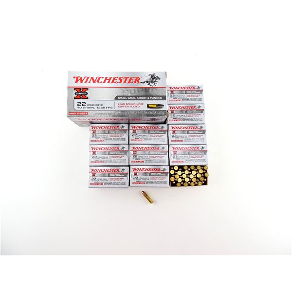 WINCHESTER SUPER X .22 LR AMMO LOT