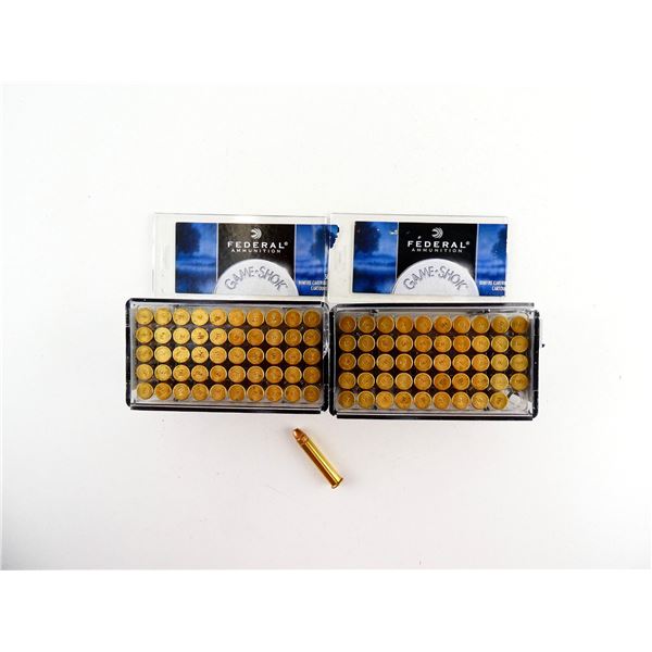 FEDERAL GAME-SHOK .22 WIN MAG AMMO LOT