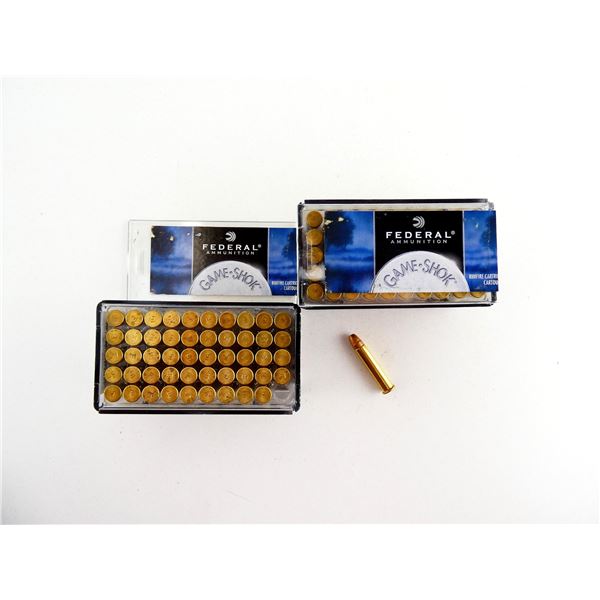 FEDERAL GAME-SHOK .22 WIN MAG AMMO LOT