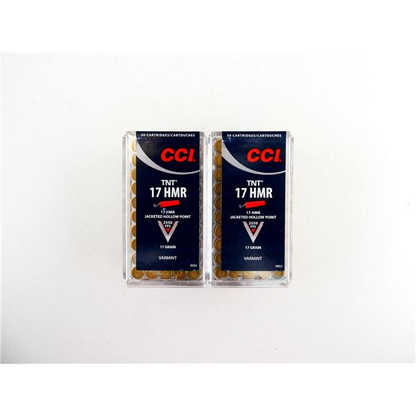 CCI TNT .17 HMR AMMO LOT