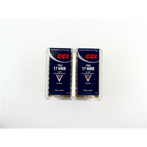 CCI .17 HMR AMMO LOT