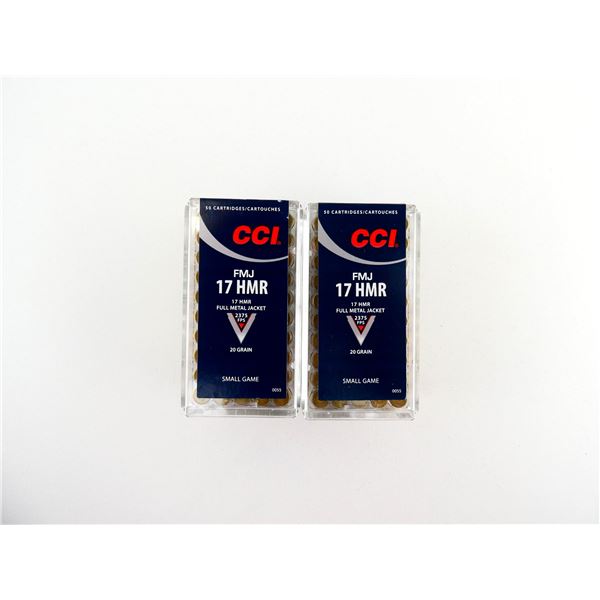 CCI .17 HMR AMMO LOT