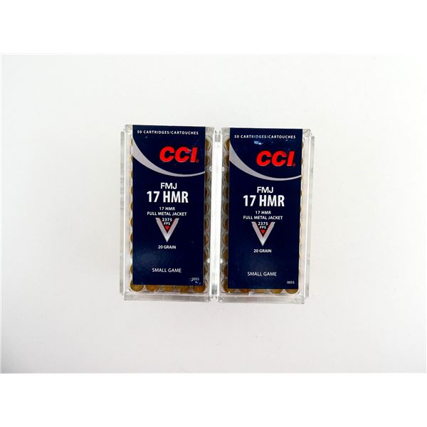 CCI .17 HMR AMMO LOT