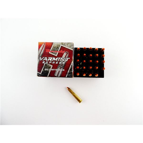 HORNADY VARMINT EXPRESS .22 HORNET AMMO LOT