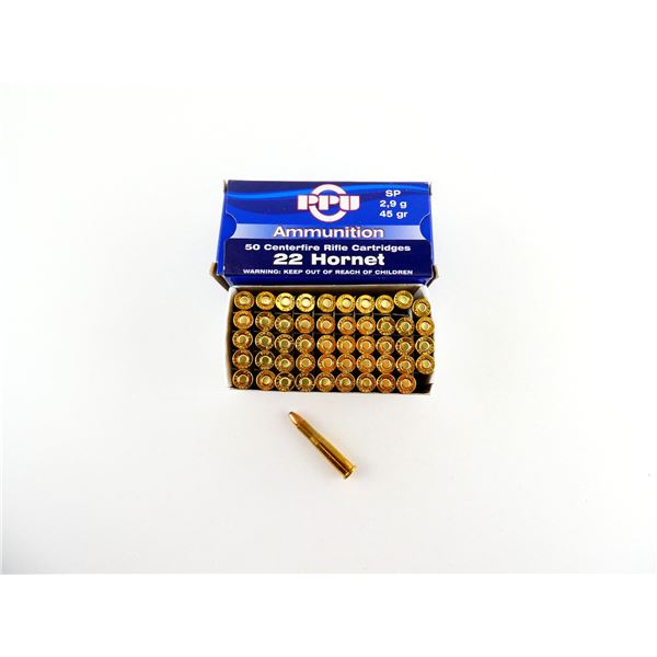 PPU .22 HORNET AMMO LOT