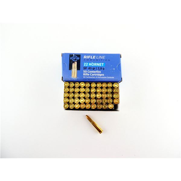 PPU .22 HORNET AMMO LOT