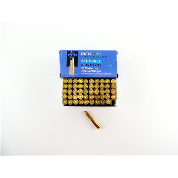 PPU .22 HORNET AMMO LOT