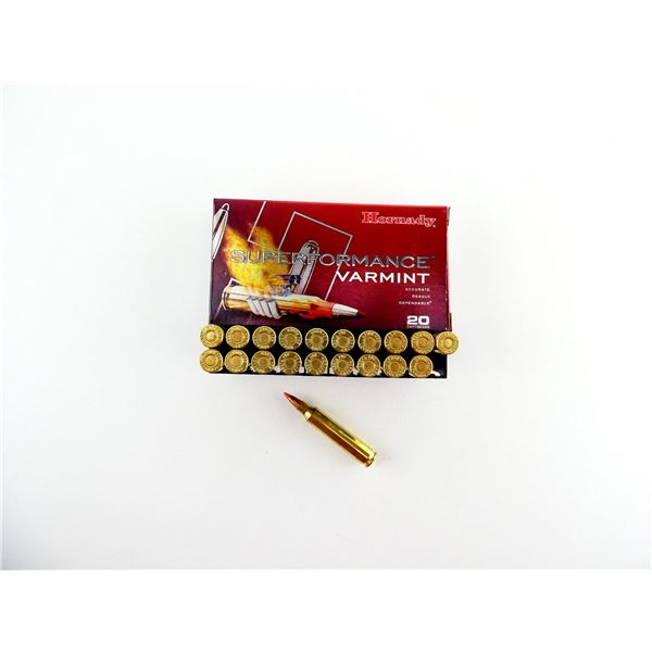 HORNADY SUPERFORMANCE VARMINT .204 RUGER AMMO LOT