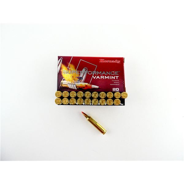HORNADY SUPERFORMANCE VARMINT .204 RUGER AMMO LOT