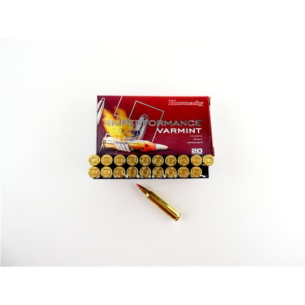 HORNADY SUPERFORMANCE VARMINT .204 RUGER AMMO LOT