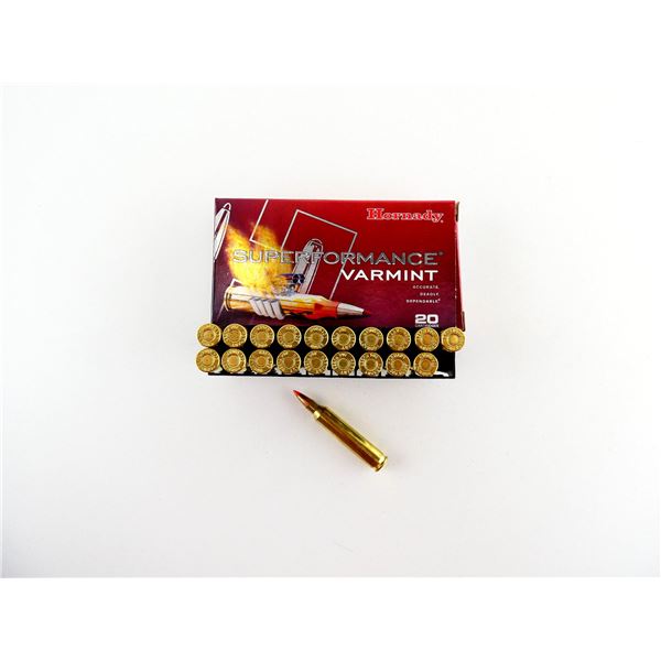 HORNADY SUPERFORMANCE VARMINT .204 RUGER AMMO LOT