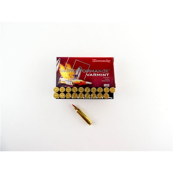 HORNADY SUPERFORMANCE VARMINT .204 RUGER AMMO LOT