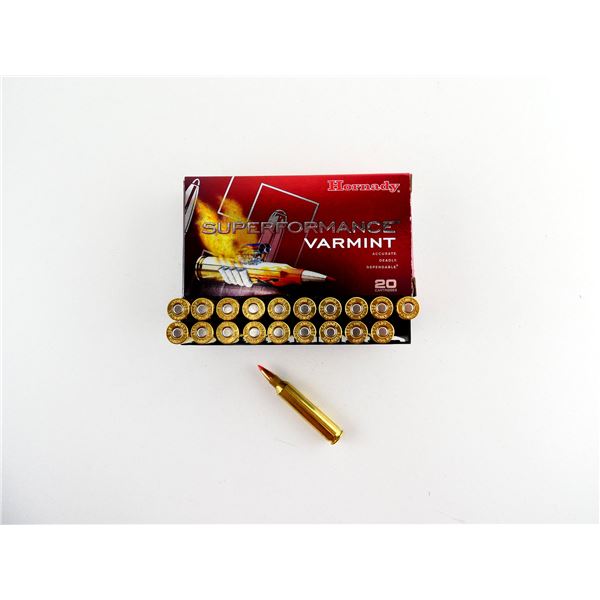 HORNADY SUPERFORMANCE VARMINT .204 RUGER AMMO LOT