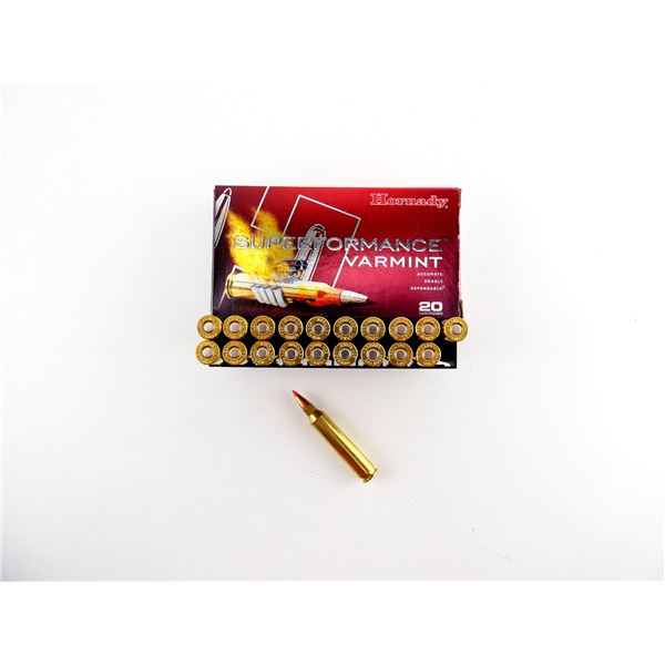 HORNADY SUPERFORMANCE VARMINT .204 RUGER AMMO LOT