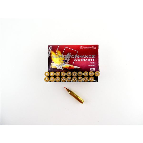 HORNADY SUPERFORMANCE VARMINT .204 RUGER AMMO LOT