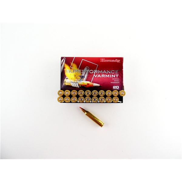 HORNADY SUPERFORMANCE VARMINT .204 RUGER AMMO LOT