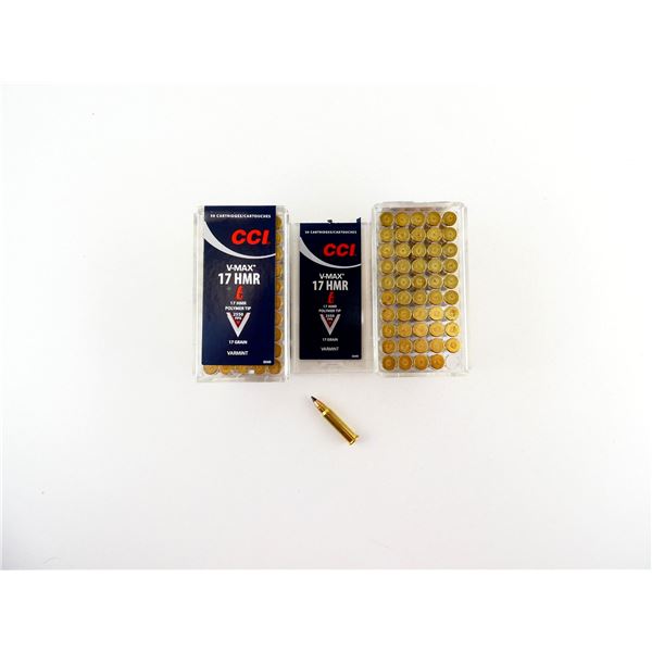 CCI V-MAX .17 HMR AMMO LOT