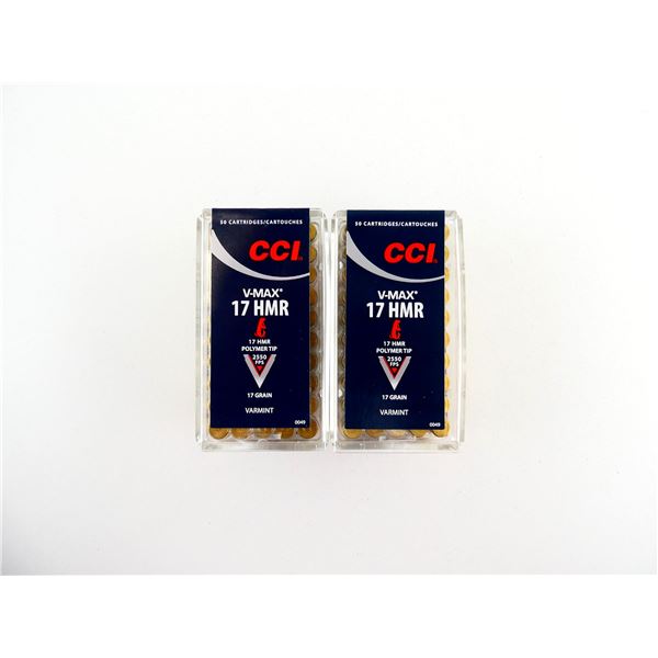 CCI V-MAX .17 HMR AMMO LOT