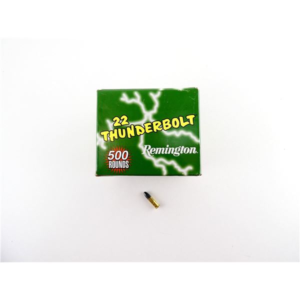 REMINGTON THUNDERBOLT .22 LR AMMO LOT