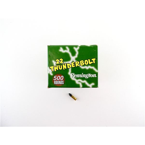 REMINGTON THUNDERBOLT .22 LR AMMO LOT