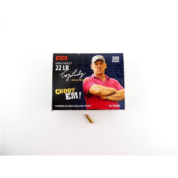 CCI TROY LANDRY SPECIAL EDITION MINI-MAG .22 LR AMMO LOT