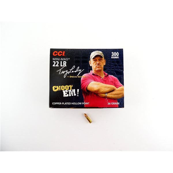 CCI TROY LANDRY SPECIAL EDITION MINI-MAG .22 LR AMMO LOT