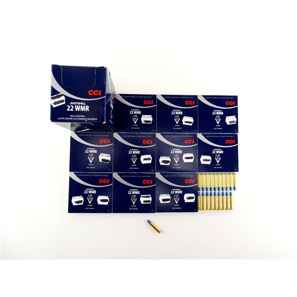 CCI .22 WMR SHOT SHELL AMMO LOT