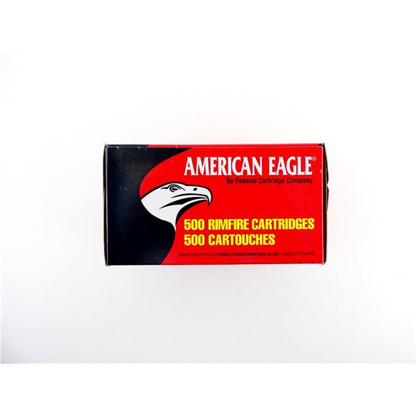 FEDERAL AMERICAN EAGLE .22 LR AMMO LOT