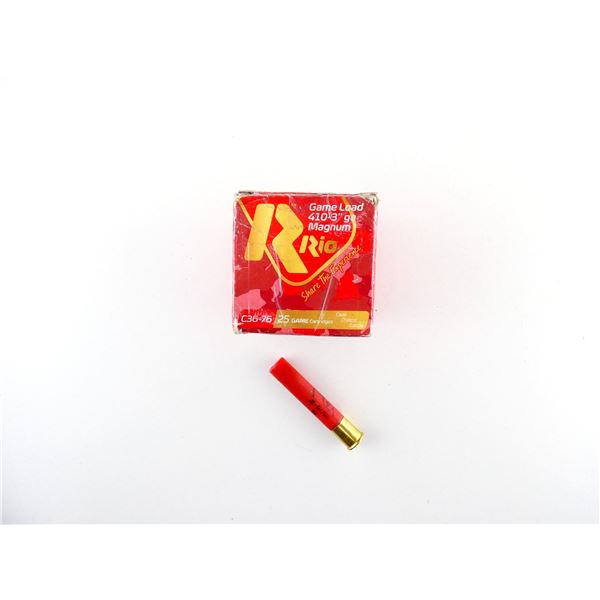 RIO .410 GAUGE 3" SHOT SHELL AMMO LOT