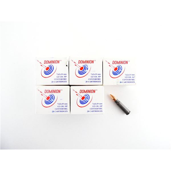 DOMINION 7.62X39MM AMMO LOT