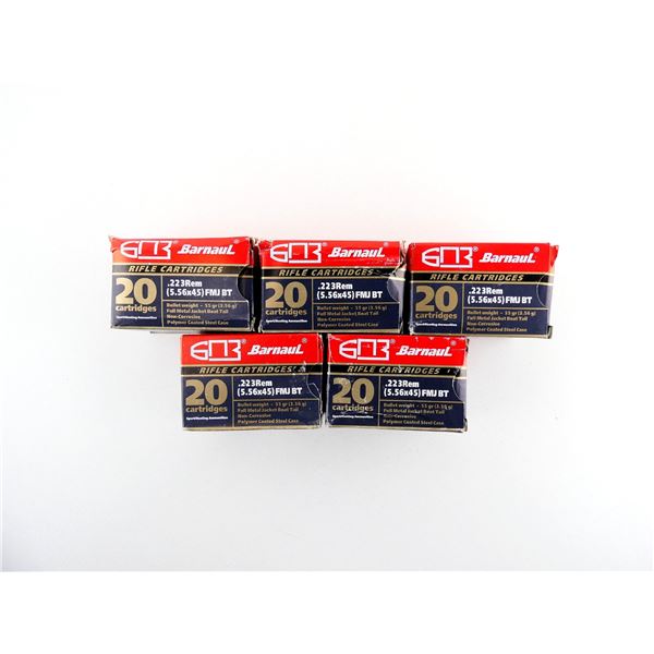 BARNAUL .223 REM (5.56X45MM) AMMO LOT