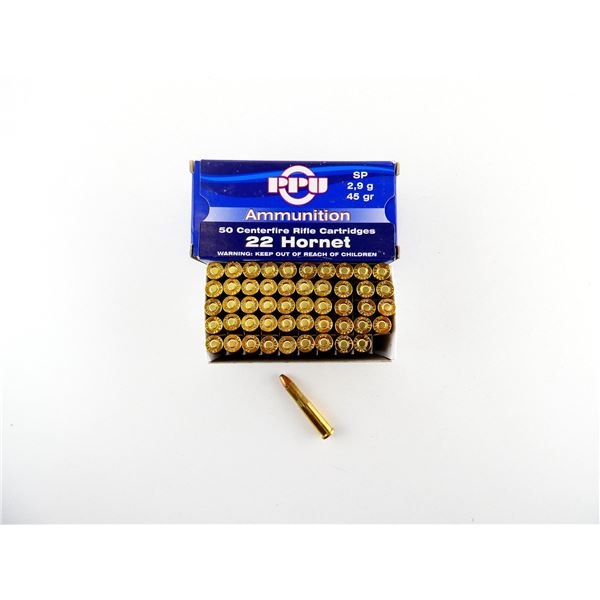 PPU .22 HORNET AMMO LOT