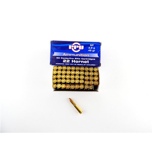 PPU .22 HORNET AMMO LOT