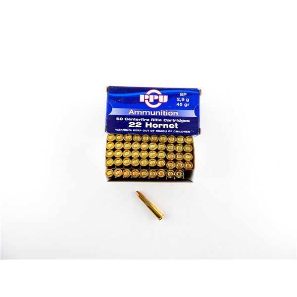 PPU .22 HORNET AMMO LOT
