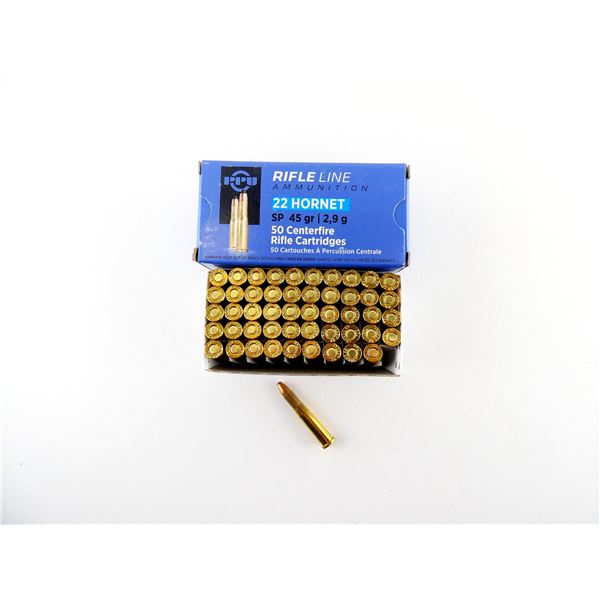PPU .22 HORNET AMMO LOT
