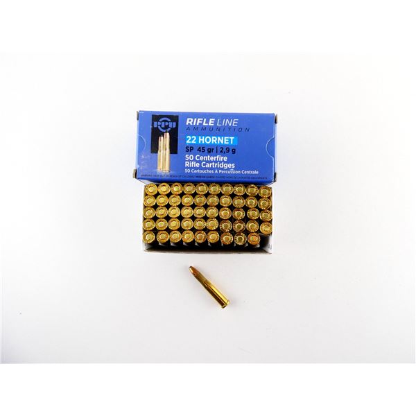 PPU .22 HORNET AMMO LOT