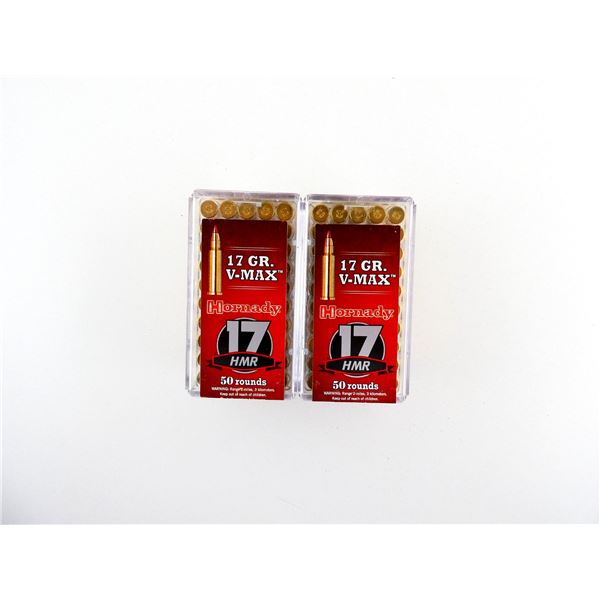 HORNADY .17 HMR AMMO LOT