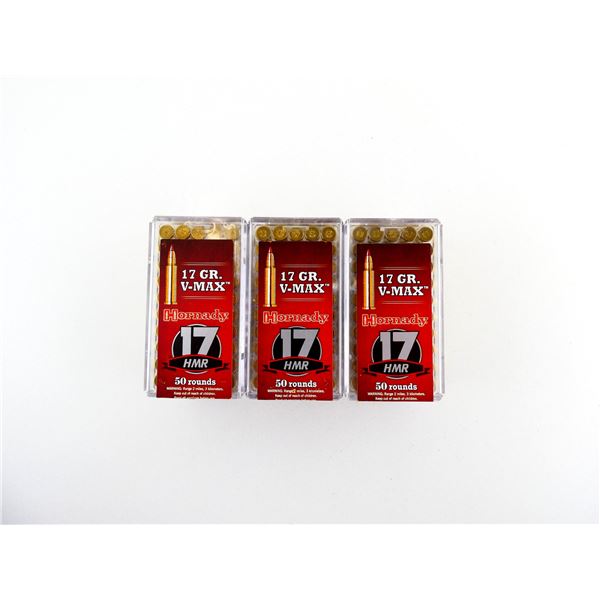 HORNADY .17 HMR AMMO LOT