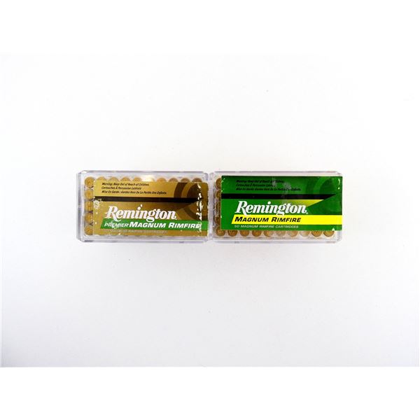 ASSORTED REMINGTON .22 WIN MAG AMMO LOT