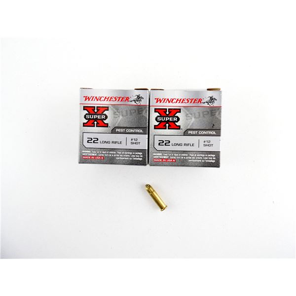 WINCHESTER .22 LR SHOT SHELL AMMO LOT