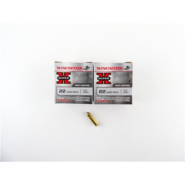 WINCHESTER .22 LR SHOT SHELL AMMO LOT