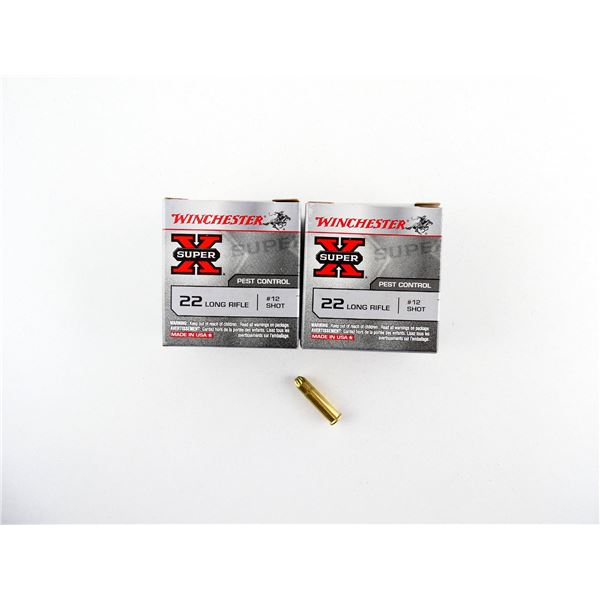 WINCHESTER .22 LR SHOT SHELL AMMO LOT