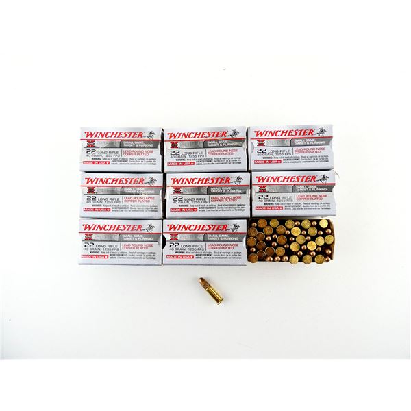WINCHESTER .22 LR AMMO LOT
