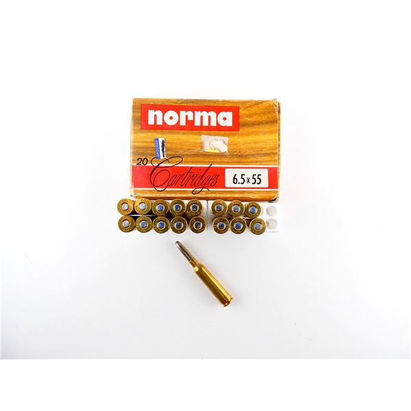 NORMA 6.5X55MM AMMO LOT