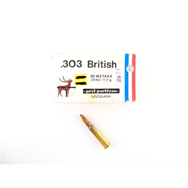 PRVI PARTIZAN .303 BR AMMO LOT